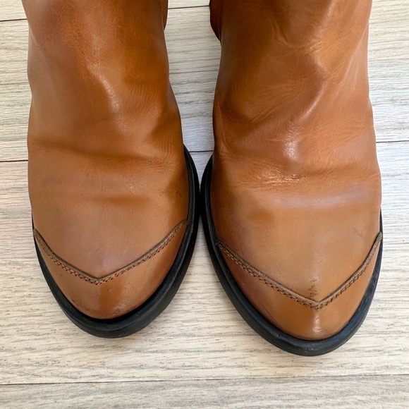 Costume National cognac booties - Picture 4 of 5